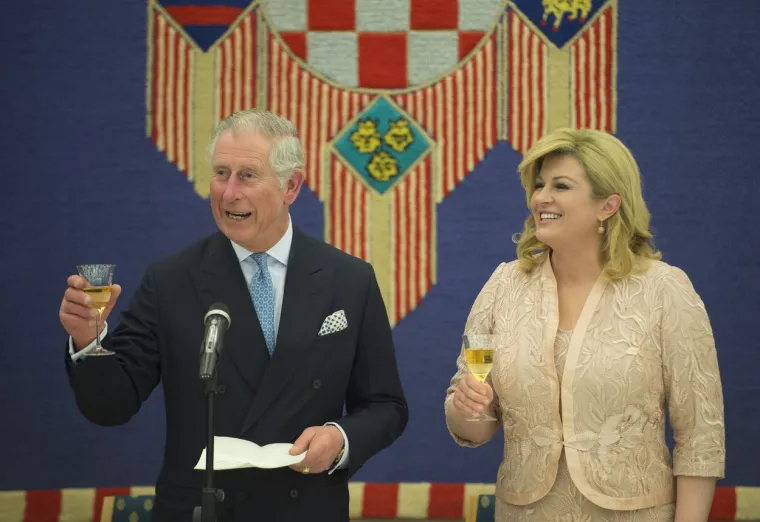 Princ Charles, predsjednica Kolinda Grabar-Kitarović, 2016.