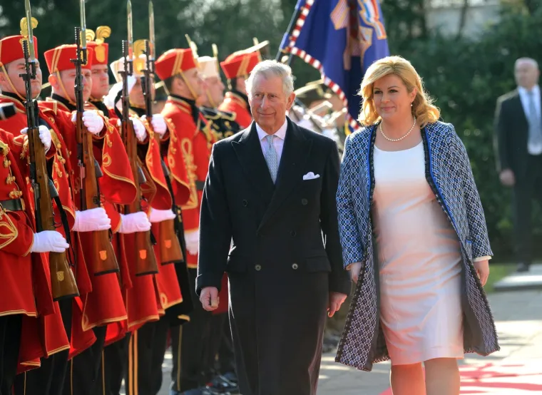 Princ Charles, predsjednica Kolinda Grabar-Kitarović, 2016.