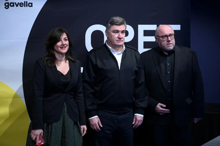  Sanja Musić Milanović, Zoran Milanović i Dražen Ferenčina