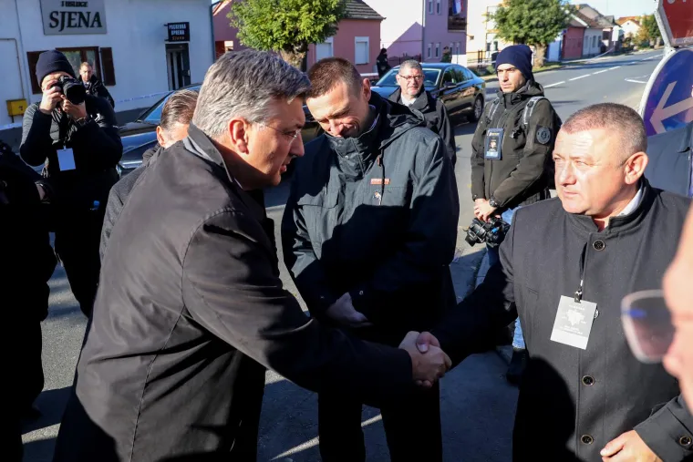 Andrej Plenković, Ivan Penava, Damir Dekanić