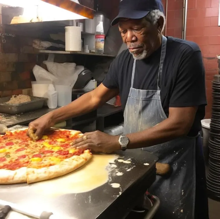 Morgan Freeman kao pizza majstor 