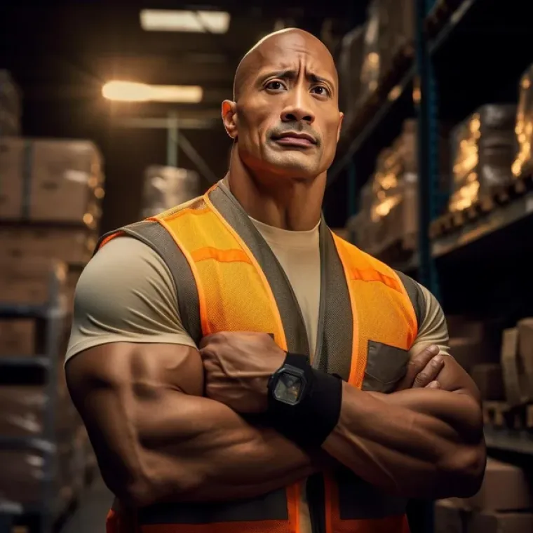 Dwayne Johnson kao skladištar