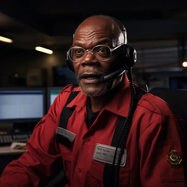 Samuel L. Jackson kao dispečer