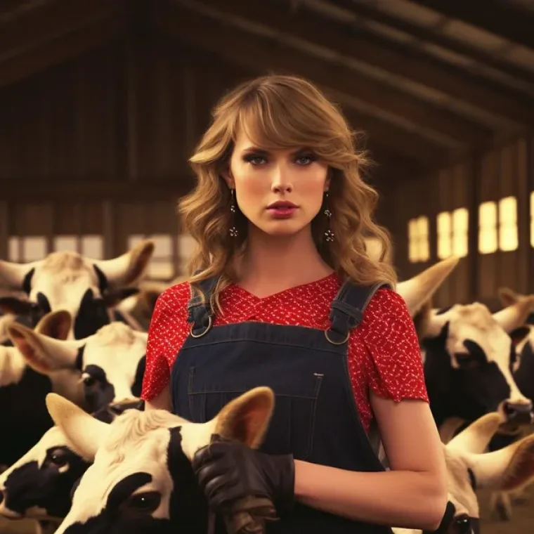 Taylor Swift kao tipična djevojka s farme