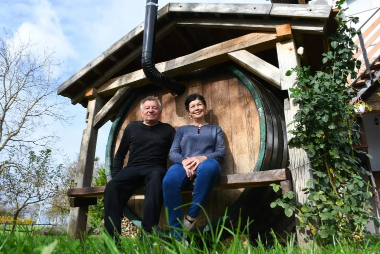 bačva-sauna u Hrvatskom Zagorju