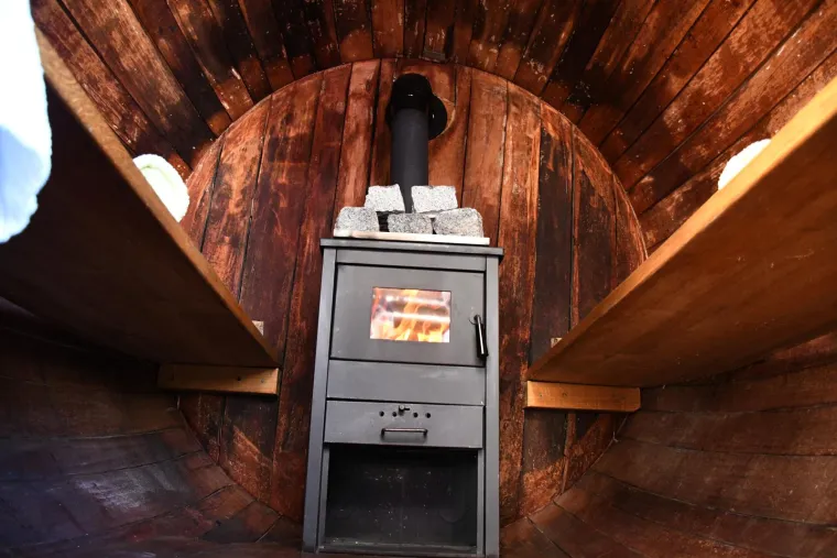 bačva-sauna u Hrvatskom Zagorju