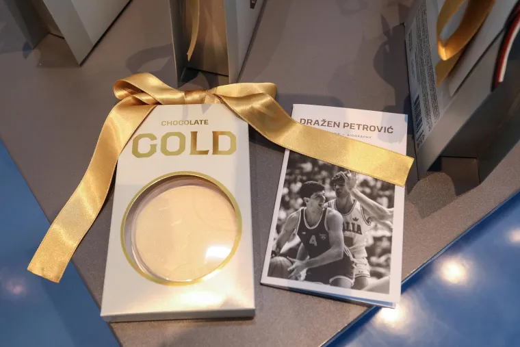 Predstavljena Kra&scaron;eva čokolada s likom Dražena Petrovića