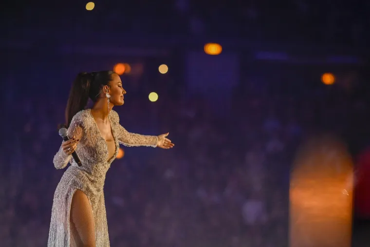 Prijović zapalila Arenu: U publici Marko Grubnić, Iva Todorić...; Pogledajte spektakularne scene