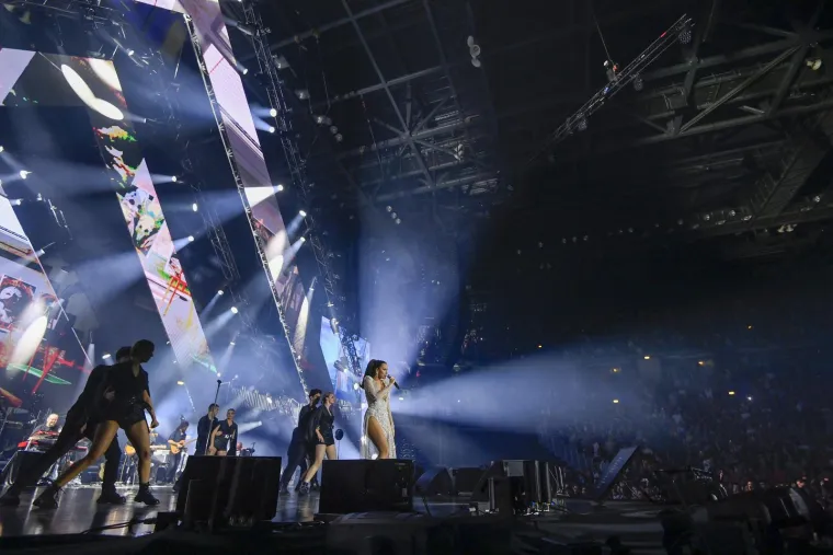 Kakav sinoćnji spektakl! Pogledajte kako je izgledao prvi koncert Aleksandre Prijović u Areni Zagreb