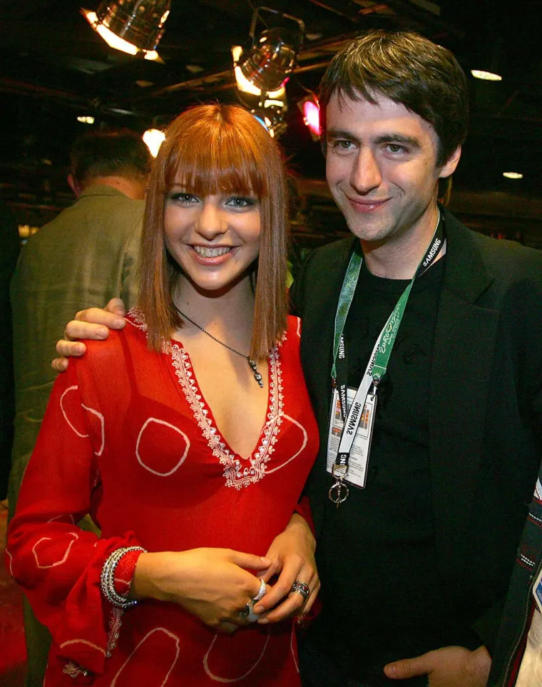 
Boris Novković i predstavnica Rusije Natalia Podolskomr 15.05.2005. u Kijevu 