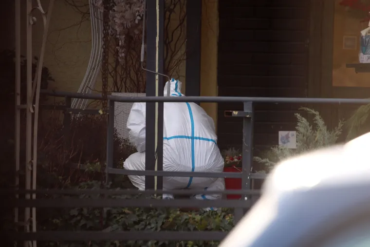 FOTO Ovako je izgledala blokada u Velikoj Gorici. Mu&scaron;karac ubio dvije žene, a potom i sebe. Traje očevid