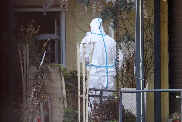 FOTO Ovako je izgledala blokada u Velikoj Gorici. Mu&scaron;karac ubio dvije žene, a potom i sebe. Traje očevid