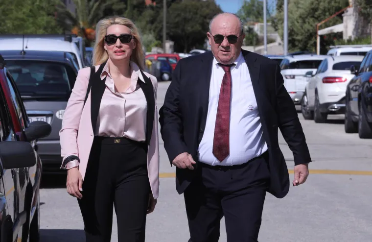 Biv&scaron;i gradonačelnik Splita Željko Kerum (63) sa suprugom Fani Horvat (39).