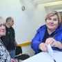 Željka Markić glasala je na biračkom mjestu u prostorijama Mjesnog odbora u Ulici Matka Laginje 11