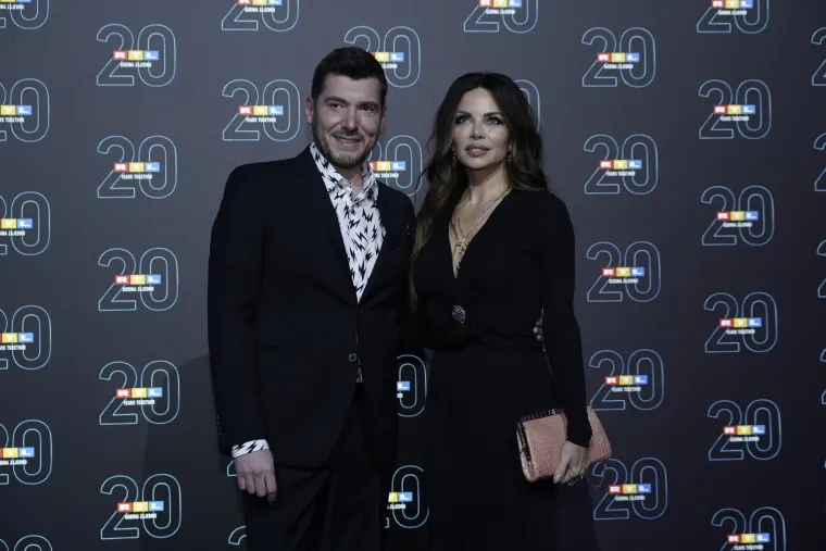 Boris Banović i voditeljica Nikolina Pi&scaron;ek