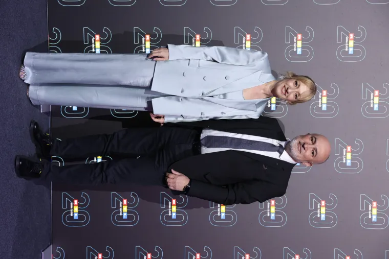 Predsjednica Uprave CME Adria i RTL-a Hrvatska Stella Litou i pater Ivan Tolj