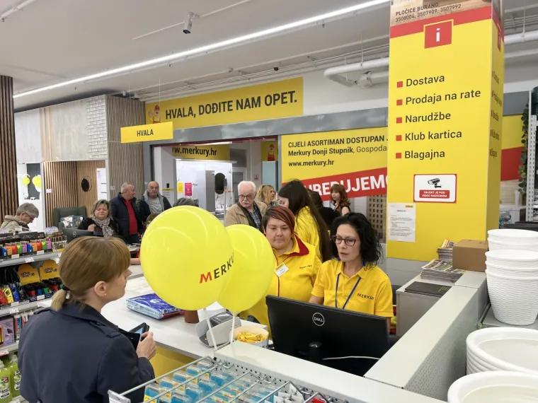 Otvorena je nova trgovina Merkury na Jankomiru
