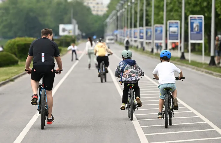 Kome cure sline? Momci na Jarunu vrtili janje na ražnju