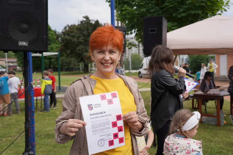 Sportsko &ndash; obiteljskim druženjem za praznik rada Crvena Kalina i Favbet Fundation razveselili brojne Ukrajince