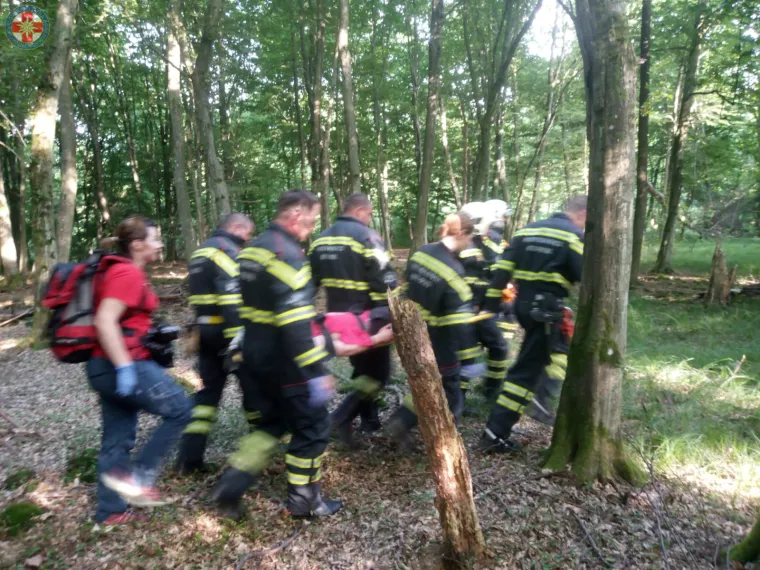 HGSS je objavio dramatične fotografije spašavanja nakon pada zrakoplova kraj Zagreba