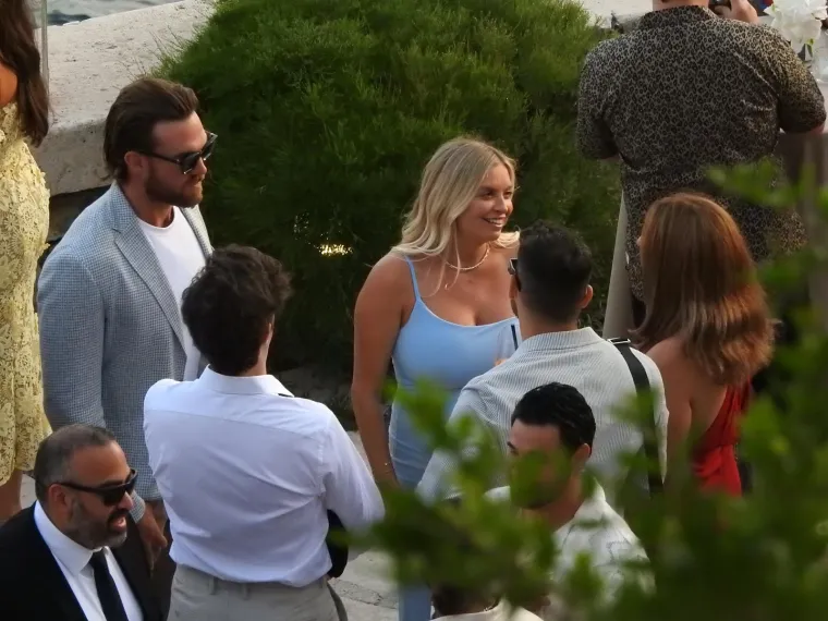 Primanje uoči vjenčanja Liama Stewarta i Nicole Artukovich