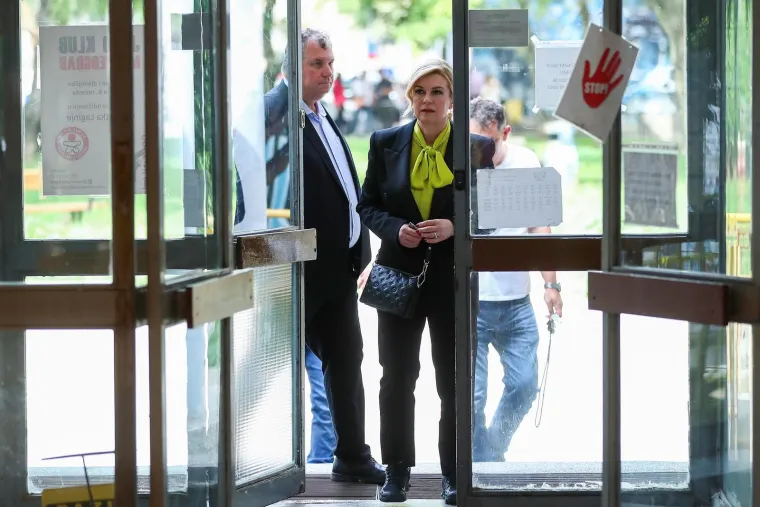 Kolinda Grabar Kitarović sa suprugom Jakovom