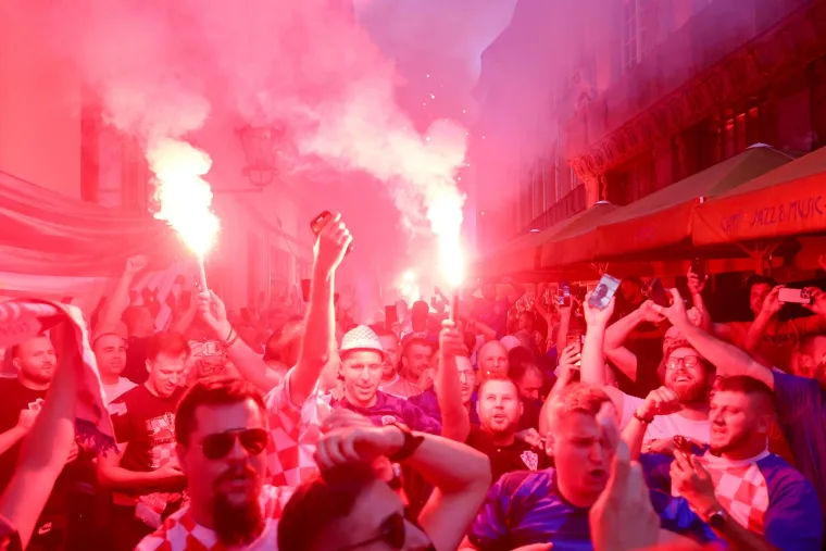 Tako to rade Hrvati i njihovo srce vatreno: Pogledajte kako su 'zapalili' Leipzig