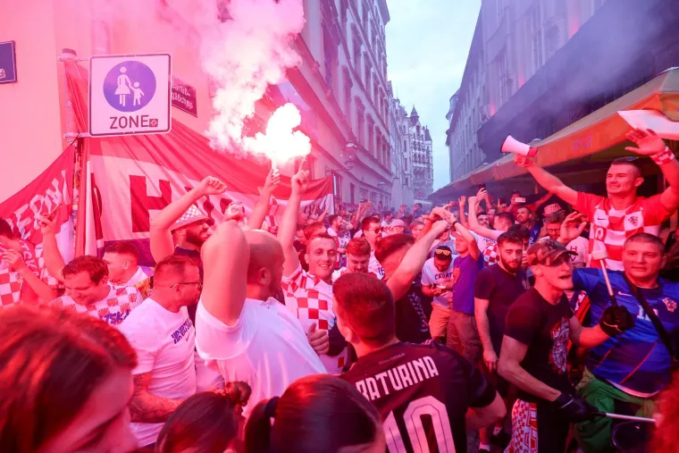 Tako to rade Hrvati i njihovo srce vatreno: Pogledajte kako su 'zapalili' Leipzig