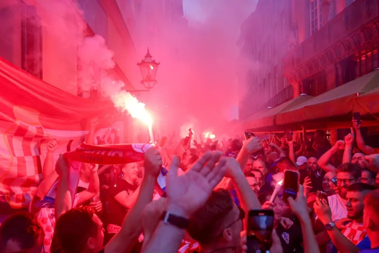 Tako to rade Hrvati i njihovo srce vatreno: Pogledajte kako su 'zapalili' Leipzig