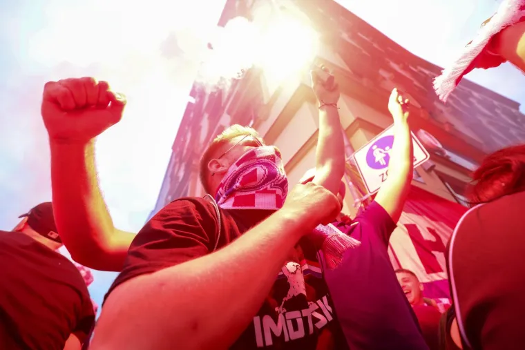 Tako to rade Hrvati i njihovo srce vatreno: Pogledajte kako su 'zapalili' Leipzig