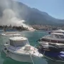 U noći gorjela jahta vrijedna 3 milijuna eura, brzom reakcijom građana i vatrogasaca spriječena još veća tragedija