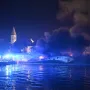 U noći gorjela jahta vrijedna 3 milijuna eura, brzom reakcijom građana i vatrogasaca spriječena još veća tragedija