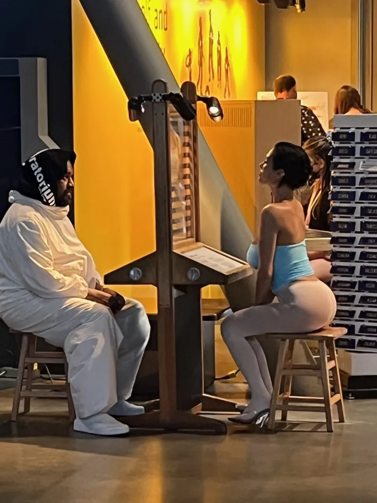 Bianca Censori i Kanye West