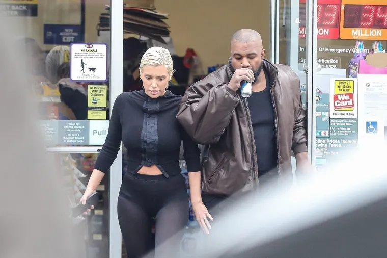 Bianca Censori i Kanye West