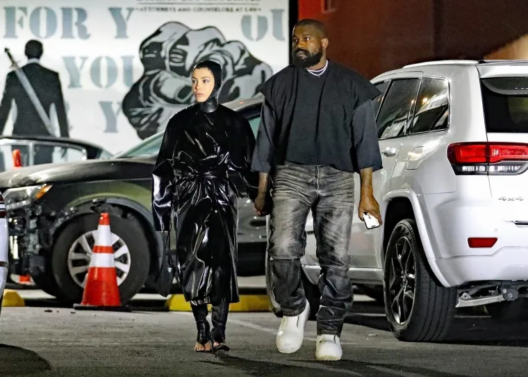 Bianca Censori i Kanye West