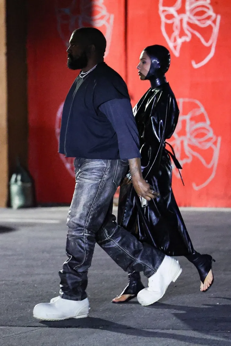 Bianca Censori i Kanye West