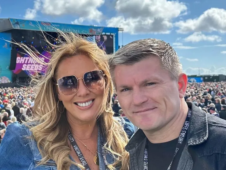 Glumica Claire Sweeney i boksač Ricky Hatton