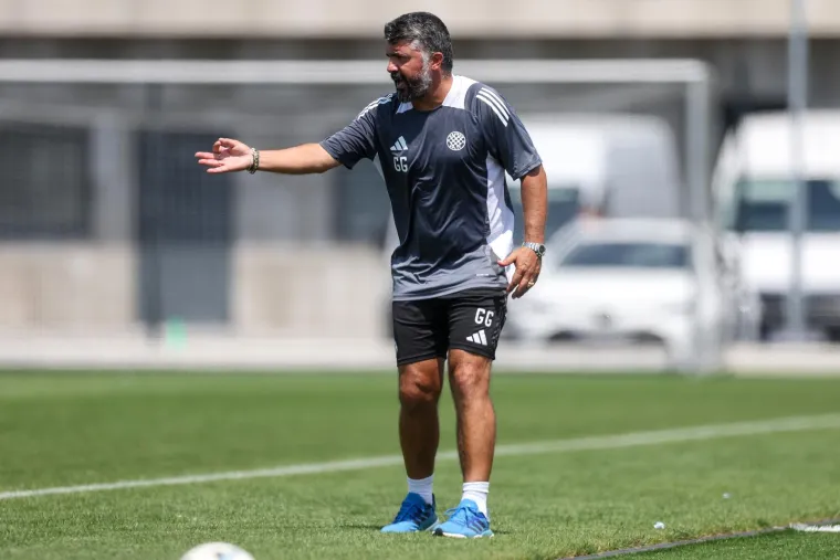 Ovako je izgledala utakmica Hajduka: Livaja s repićem, Gattuso luduje uz klupu