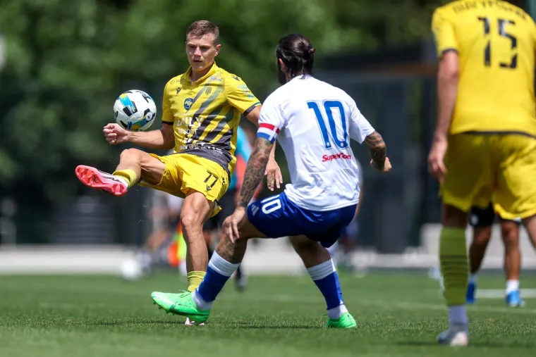 Ovako je izgledala utakmica Hajduka: Livaja s repićem, Gattuso luduje uz klupu