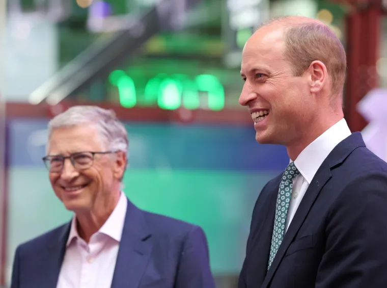 Princ William i Bill Gates