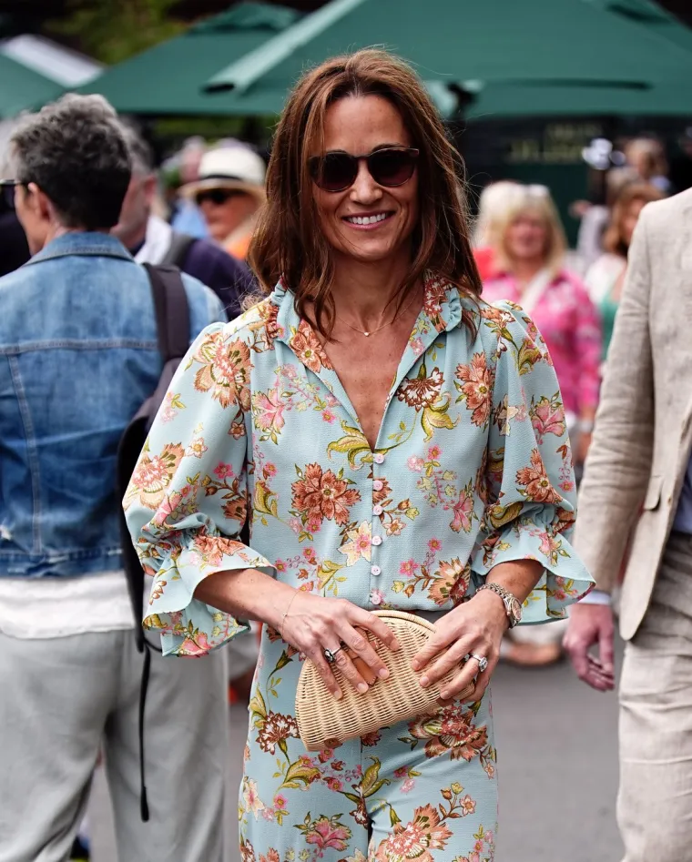 Mlađa sestra princeze od Walesa Kate Middleton, Pippa Middleton i njezin suprug James Matthews također su se pojavili na Wimbledonu.