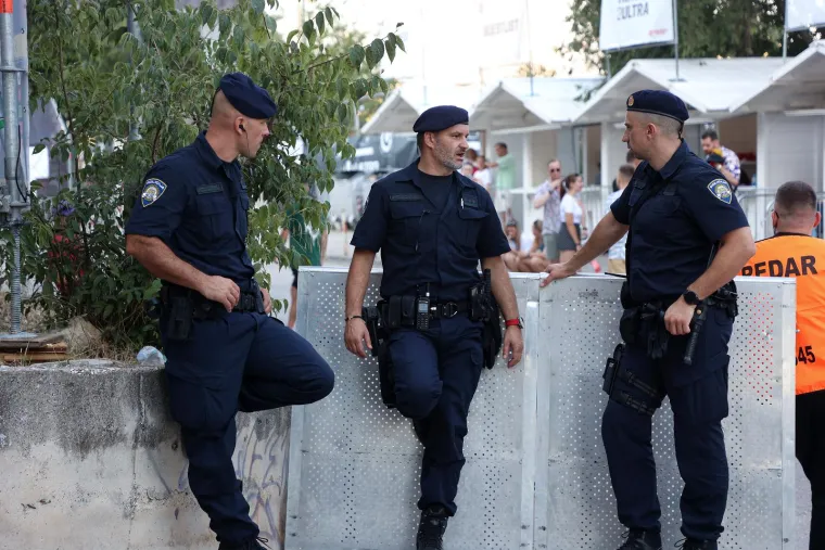 Policija na Ultra music festivalu u Splitu
