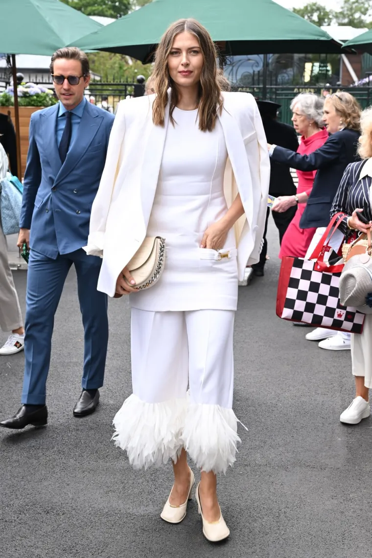 Šarapova se pojavila na Wimbledonu: Oduševila izgledom i stilom