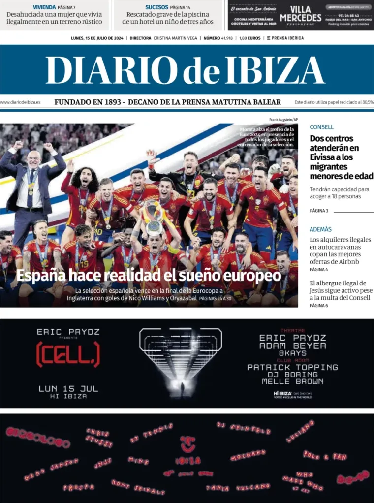 Ovako dan nakon finala Eura izgledaju naslovnice španjolskih i engleskih novina