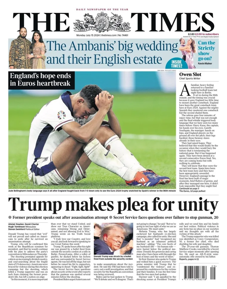 Ovako dan nakon finala Eura izgledaju naslovnice španjolskih i engleskih novina