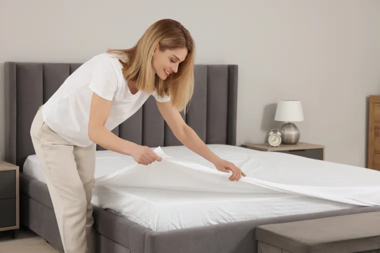 Presvucite poslteljinu prije odlaska kako bi vas dočekao čist i uredan krevet, a kad ste već kod toga, odložite čistu odjeću kako bi sljedeći dan imali manje posla. Cilj je vratiti se u normalu uz što manje napora.