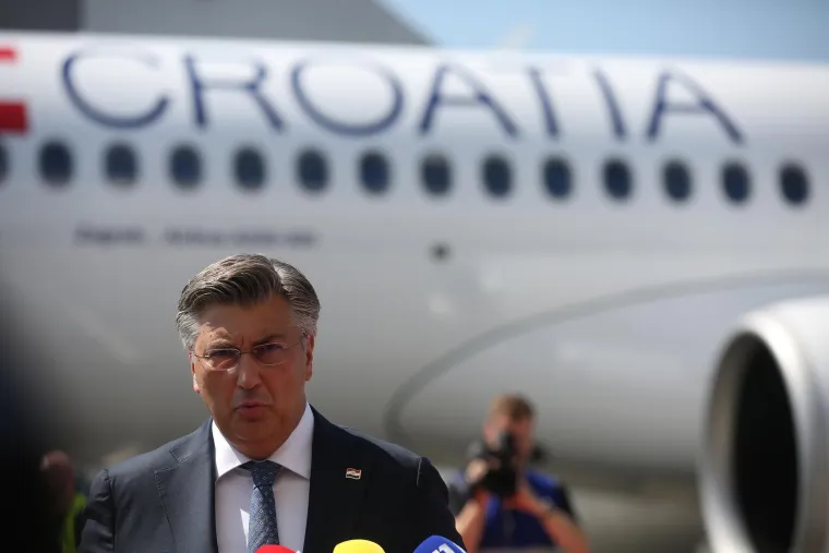 U Zagreb je sletio Airbusa A220, novi zrakoplov Croatia Airlinesa
