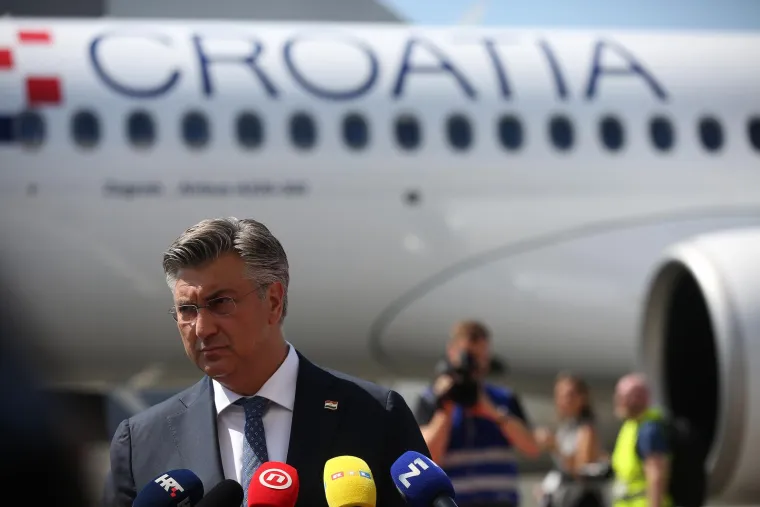 U Zagreb je sletio Airbusa A220, novi zrakoplov Croatia Airlinesa