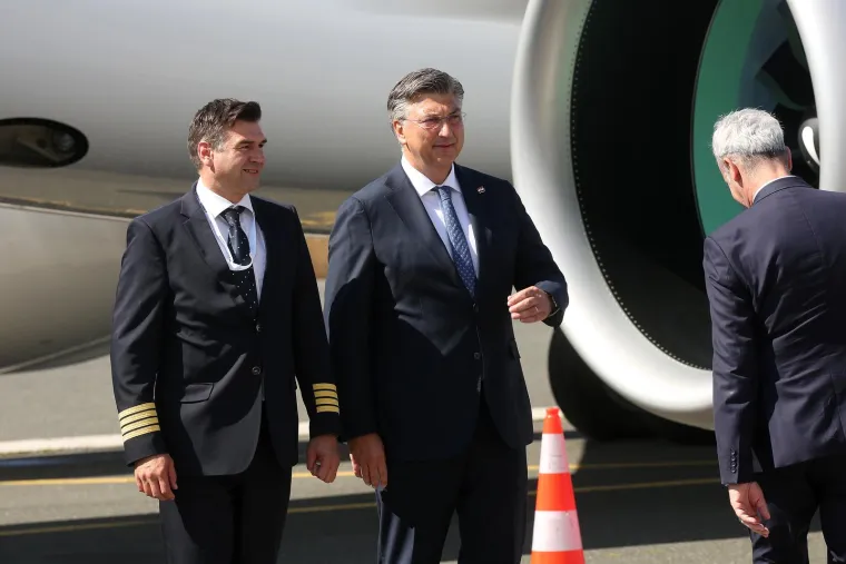U Zagreb je sletio Airbusa A220, novi zrakoplov Croatia Airlinesa