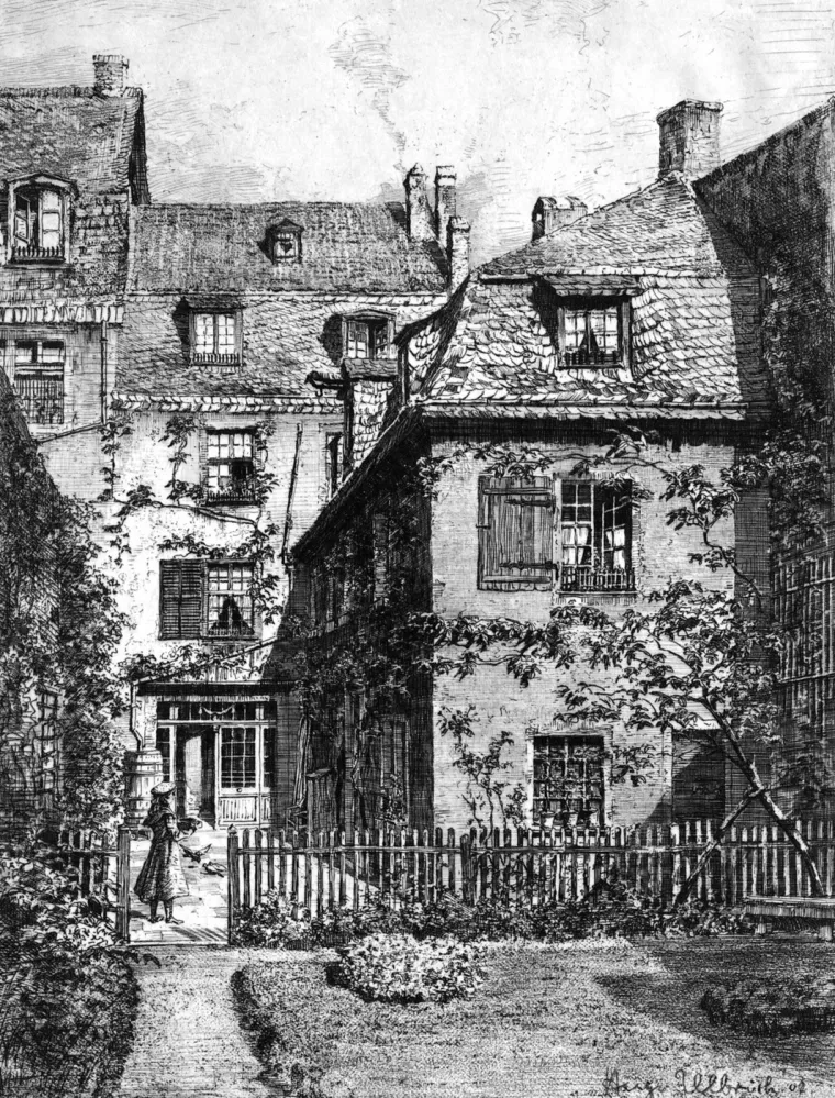 Ovo je kuća u kojoj je živio Ludwig van Beethoven.